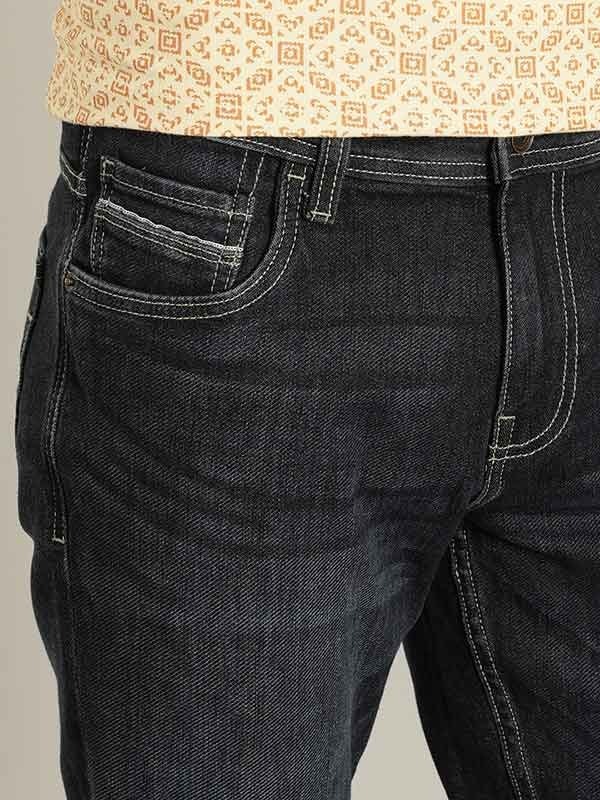 Indian Terrain Men Dark Blue Jeans